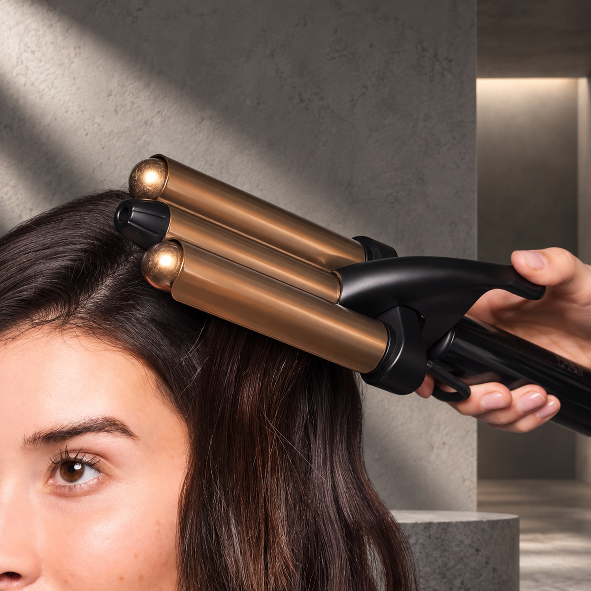 Triple Barrel Waver Iron