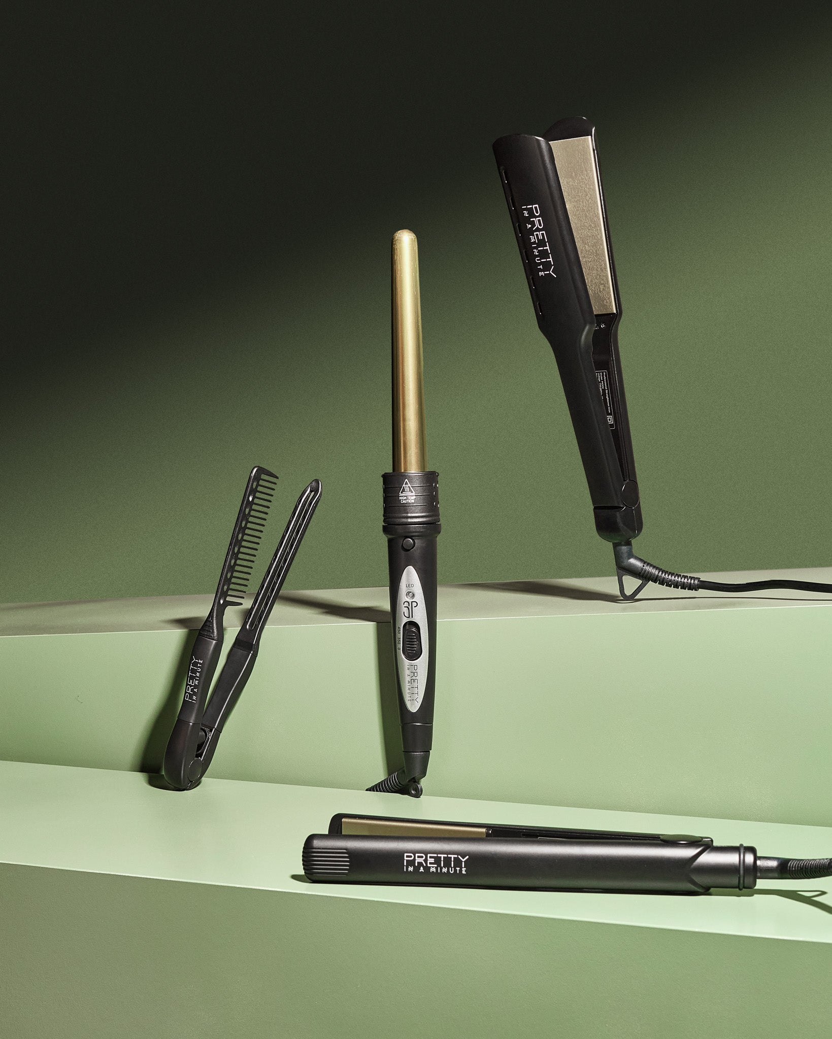 Hair straightener hotsell bundle