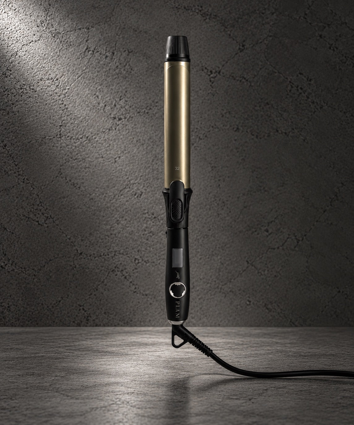 Curling Iron With Clamp 1.25"