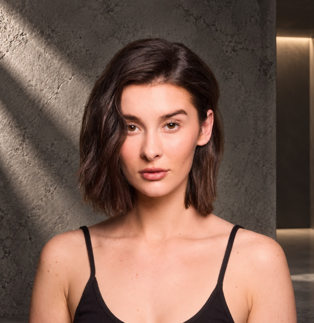 Hair after styling with Pretty In A Minute tools